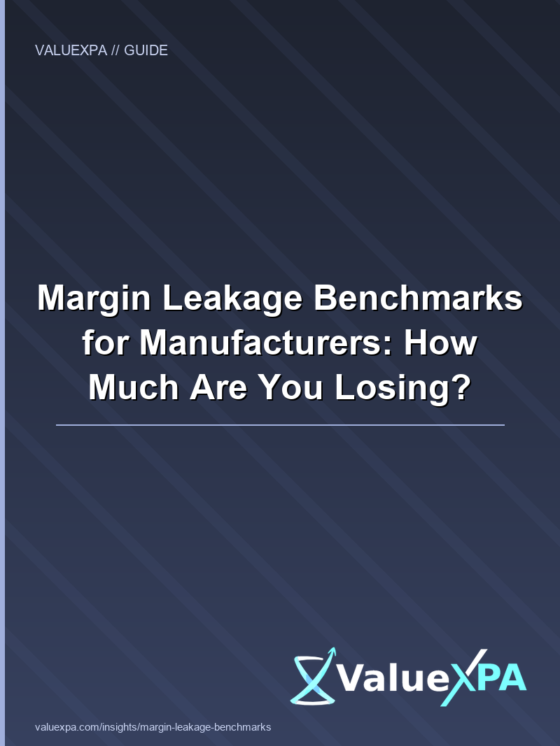 Margin Leakage Benchmarks for Manufacturers: How Much Are You Losing?