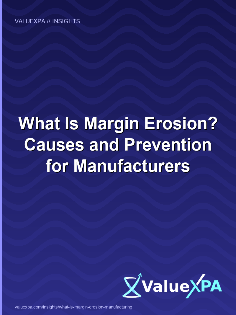 What Is Margin Erosion? Causes and Prevention for Manufacturers