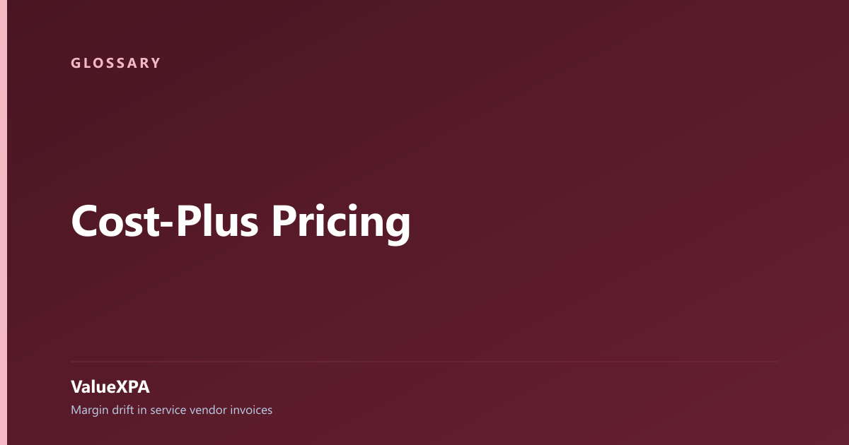 Cost-Plus Pricing