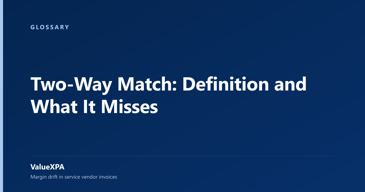 Two-Way Match: Definition and What It Misses