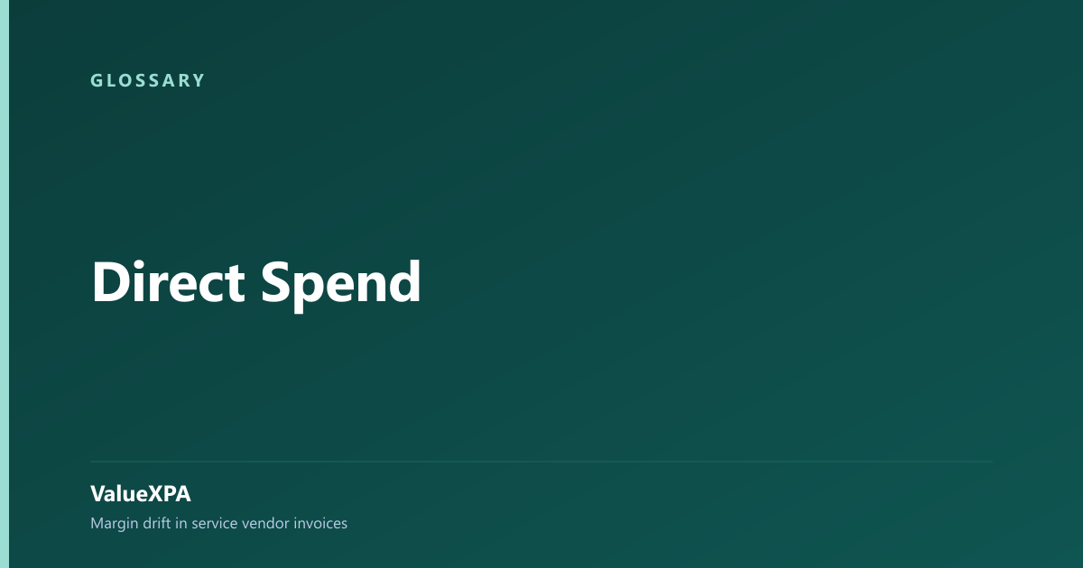 Direct Spend