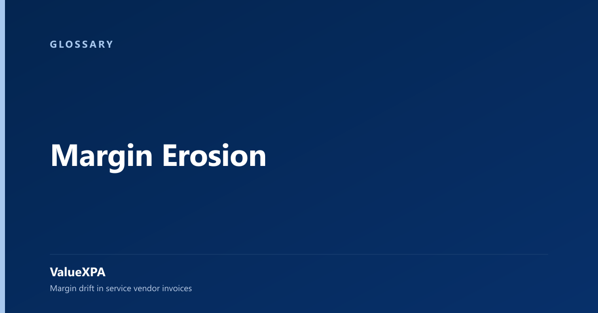 Margin Erosion