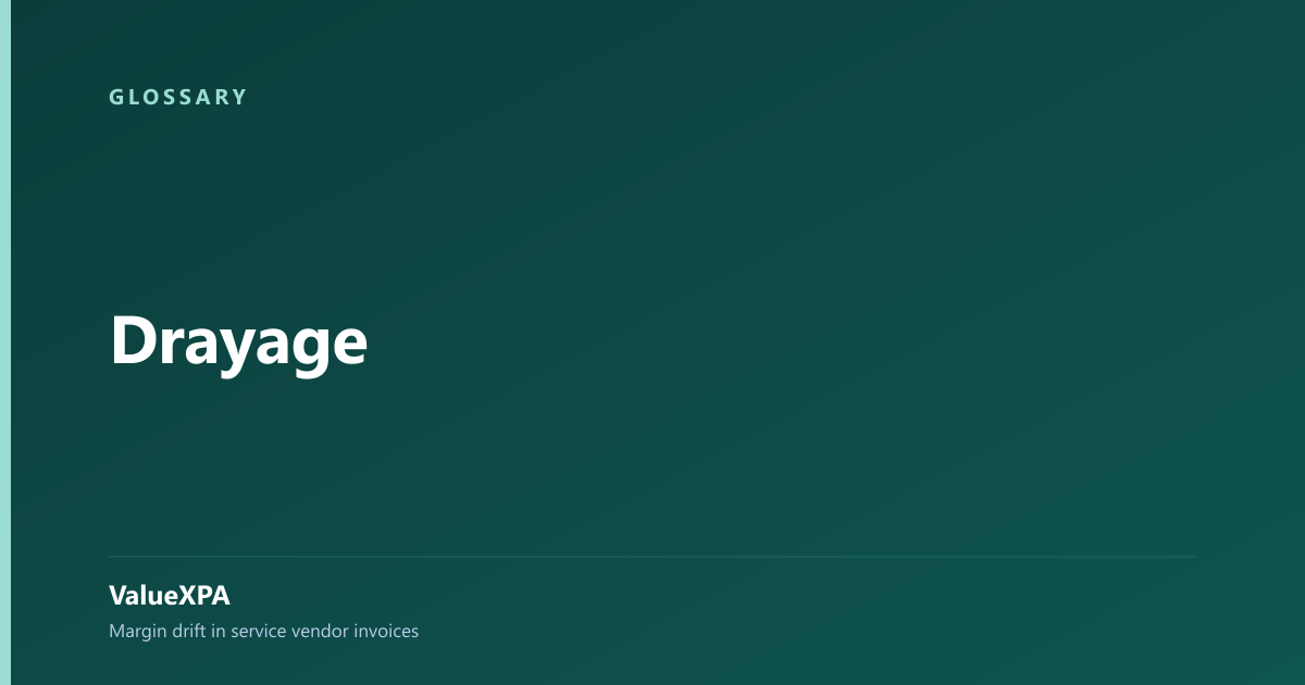 Drayage