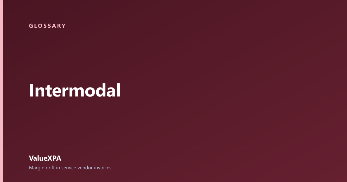 Intermodal