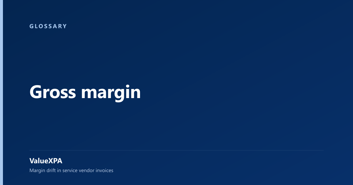 Gross margin