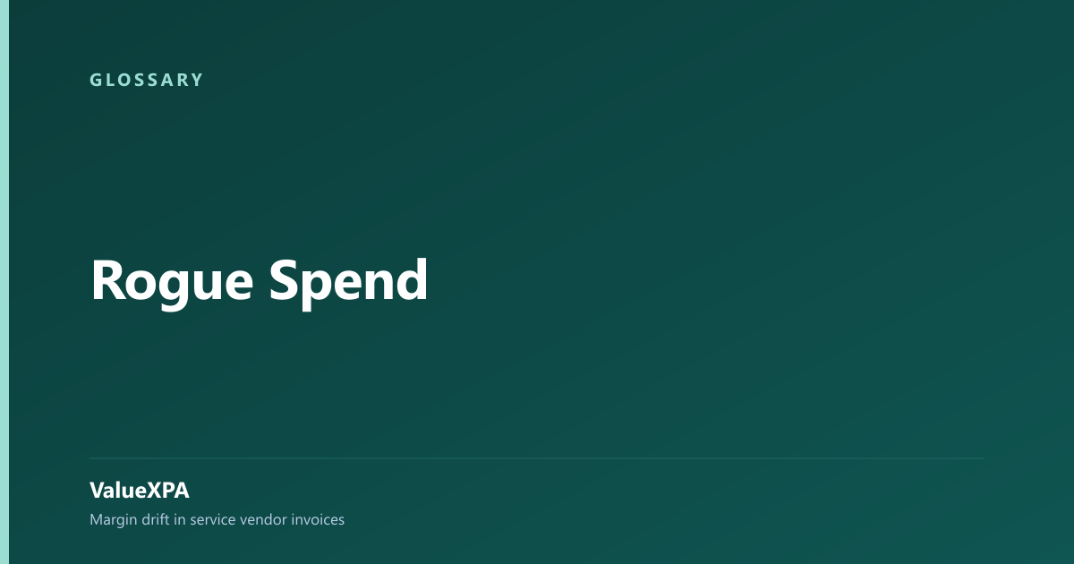 Rogue Spend