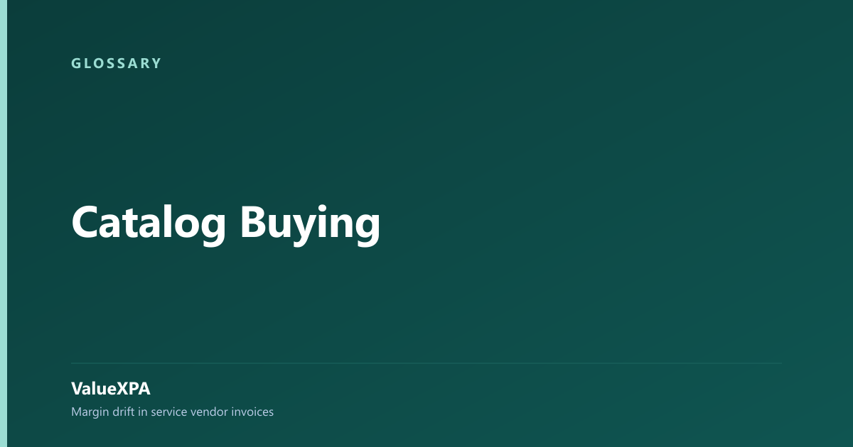 Catalog Buying